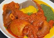 Amala and Ewedu